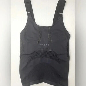 3 for $15 Falke Ergonomic Sport Tank Vented Top Black And Lime Green Size S